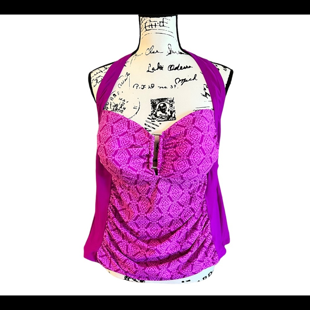 Catalina tankini top swimsuit 2X plus size